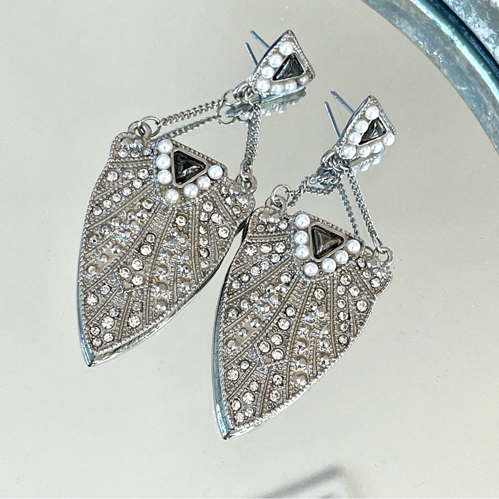 Silver Fabulous Drop Earrings